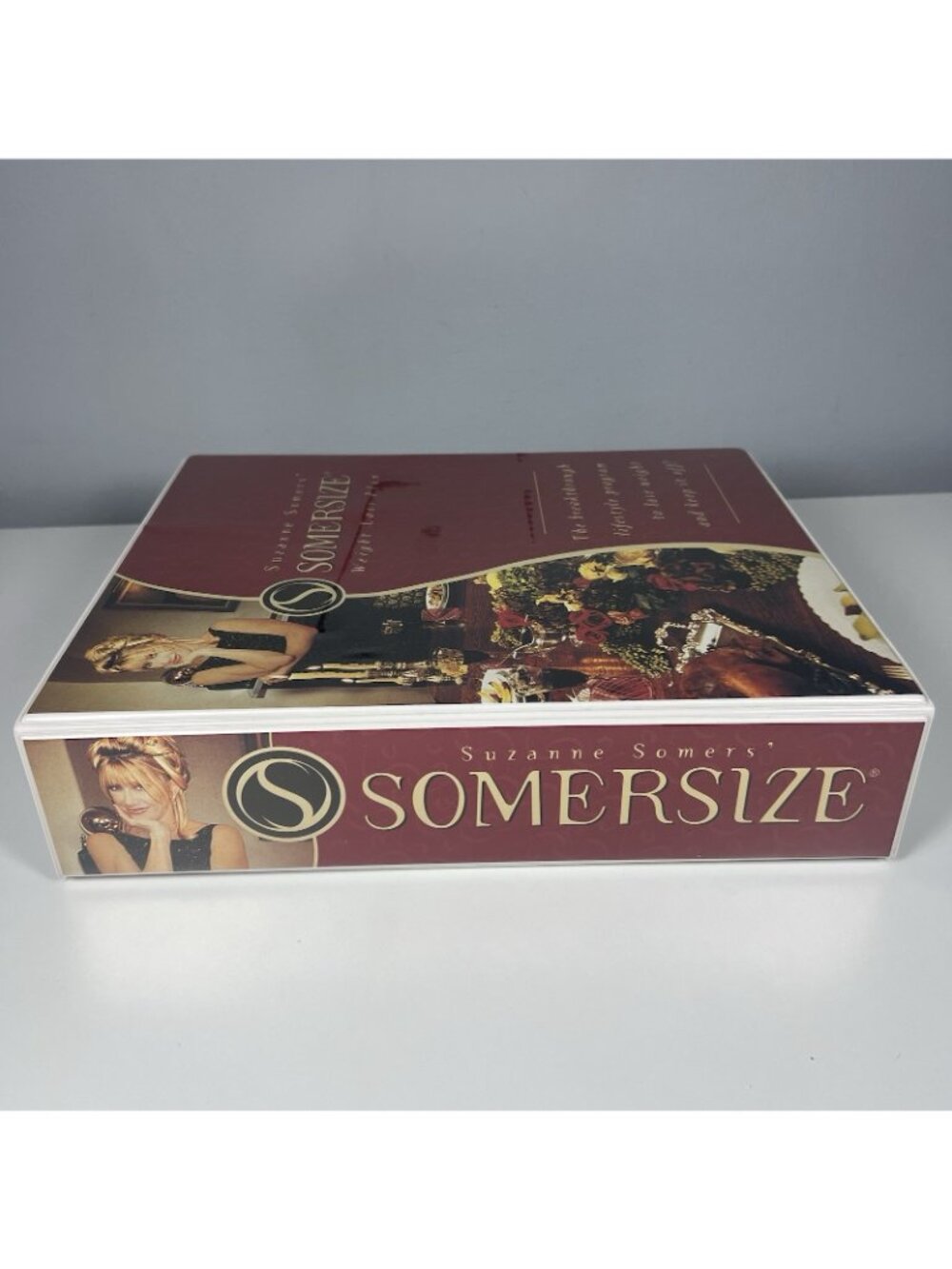 Vintage Suzanne Somers' SOMERSIZE Weight Loss Plan Set In Case NEW - Picture 10 of 11